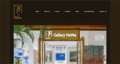 Desktop Screenshot of gallerynawei.com